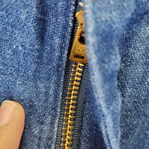 Wrangler Jeans Mens 30x30 Blue Classic Fit Cotton Denim Bootcut 936PWD - Picture 9 of 11